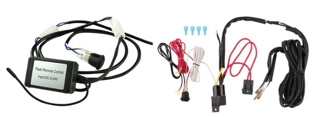 KIT DE ARNES INSTALACION NEBLINERAS, BARRAS O BOCINA CON CONTROL NA