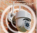 CAMARA INTELIGENTE WIFI O CABLE PTZ P/EXTERIOR IP65 5MP MIC Y BOCINA NHC-OP10 NEXXT