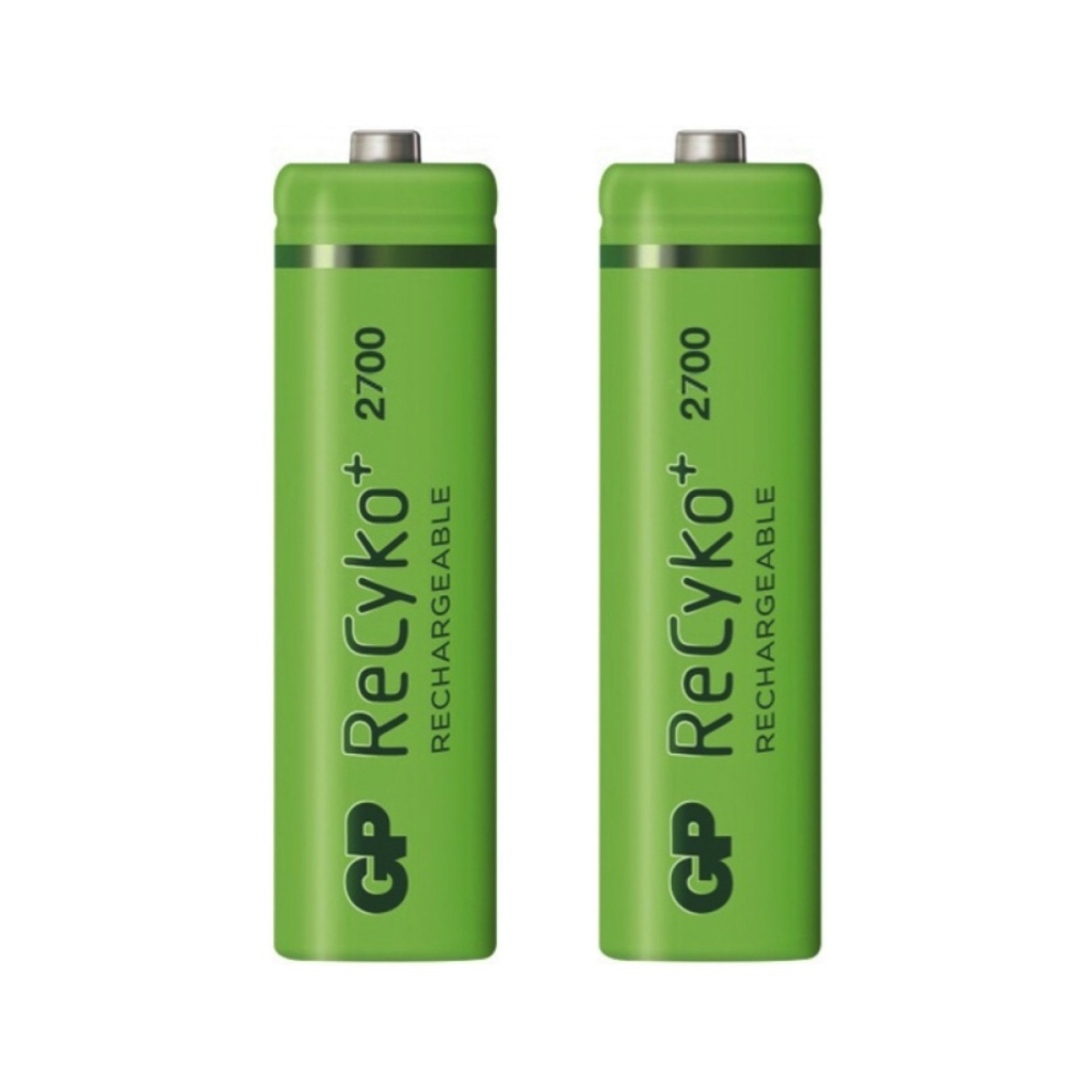 BATERIA AA RECARGABLE GP 2600MAH (2 UNIDADES)