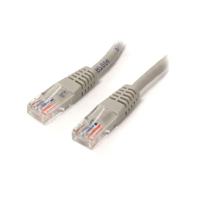 CABLE PATCH CORD CAT 6 DE 10 PIES GRIS