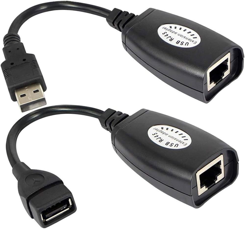 LEVANTADOR DE SEÑAL PARA USB-RJ45 DE 150 PIES (45MTS)