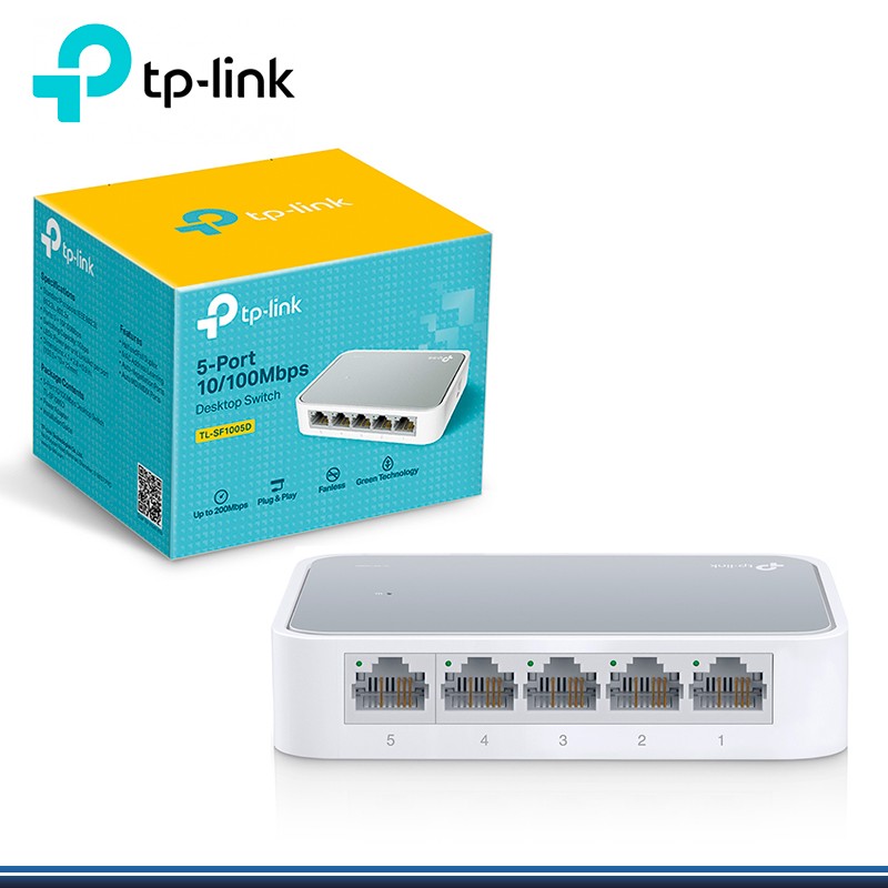 SWITCH DE 5 PUERTOS 10/100 TP-LINK TL-SF1005D