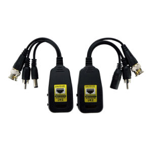VIDEO BALUN 3 EN 1 RJ45 A BNC + CORRIENTE + AUDIO RCA BLISTER 8MP