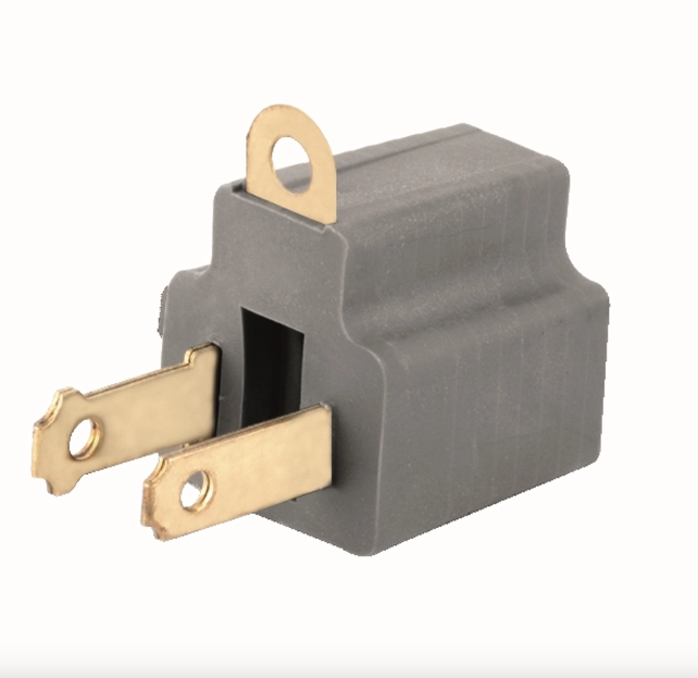 ADAPTADOR DE CORRIENTE 3 A 2 GRIS