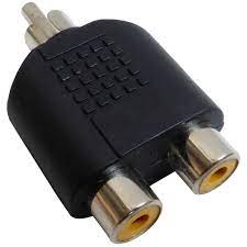 ADAPTADOR EN Y RCA M A 2 RCA H