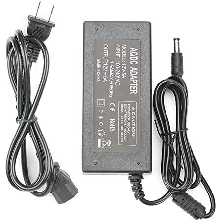 ADAPTADOR DE CORRIENTE 12V 5A PARA CAMARA