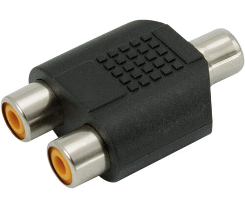 ADAPTADOR EN Y RCA H A 2 RCA H 261