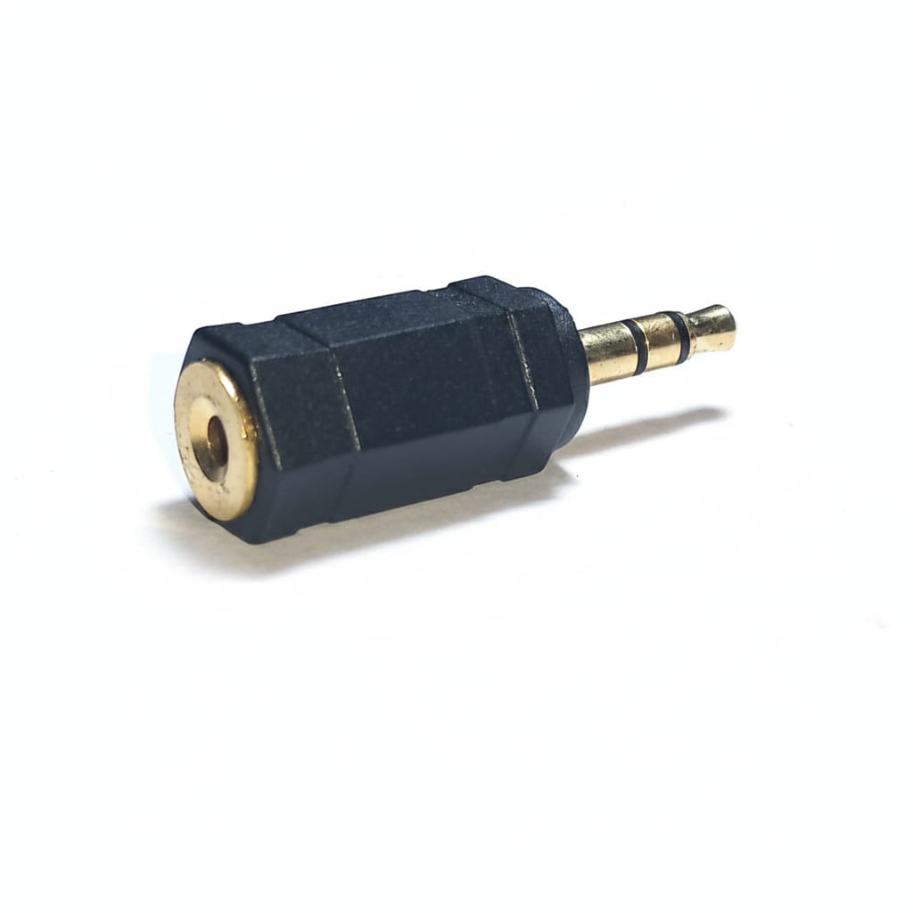 ADAPTADOR JACK STEREO 2.5MM A PLUG STEREO 3.5MM