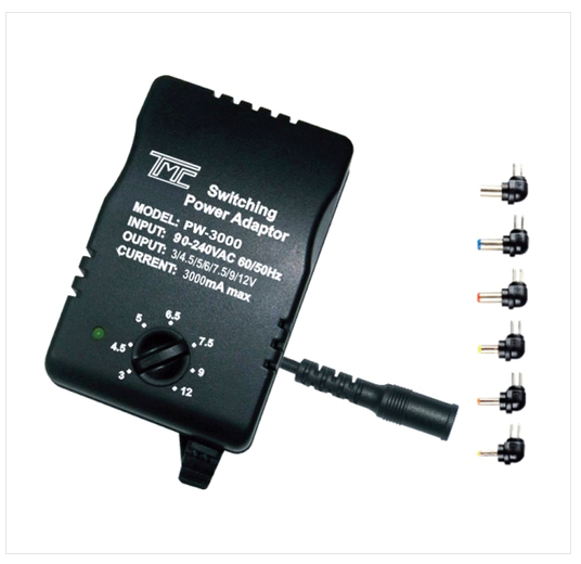 ADAPTADOR DE CORRIENTE 3-12V 3000MA TMC