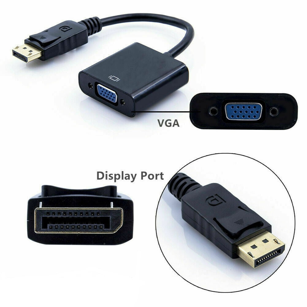 ADAPTADOR DISPLAY PORT A VGA AGILER