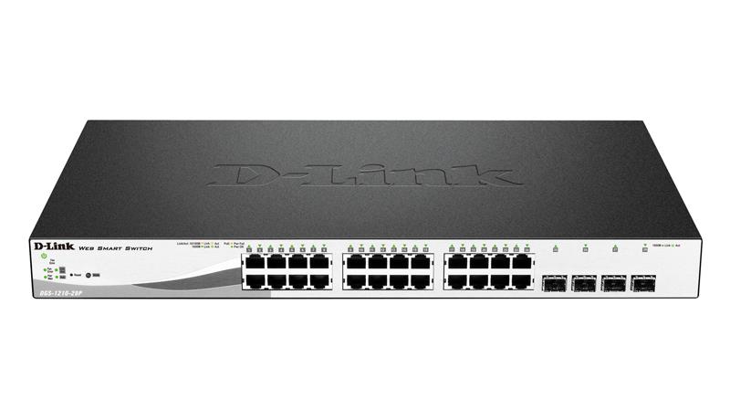 SWITCH DE 24P 10/100/1000 ADMINISTRABLE +PoE DGS-1210-28P
