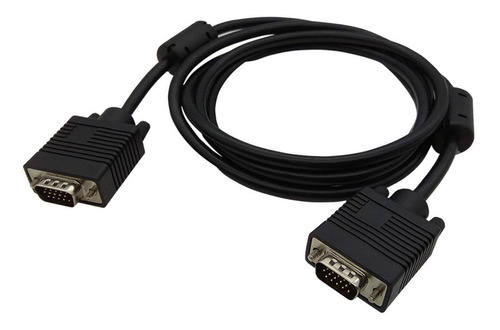 CABLE VGA M M DE 06 PIES NEGRO