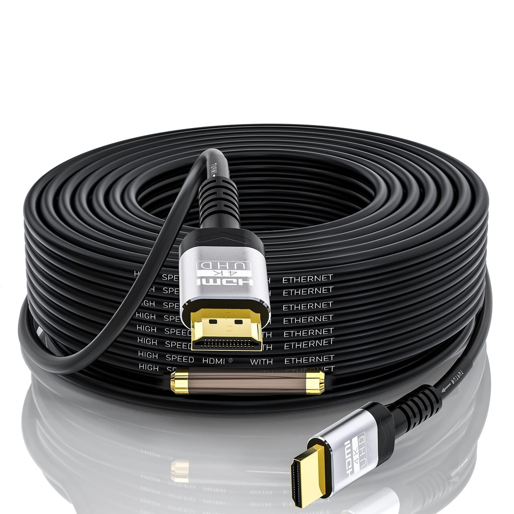 CABLE HDMI M-M DE 75 PIES 4K CON AMPLIFICADOR AUDIOPIPE