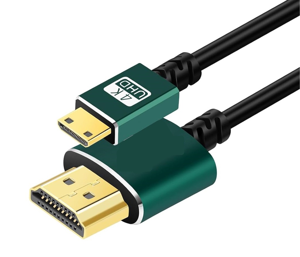 CABLE HDMI A MINI HDMI DE 6 PIES ULTRADELGADO