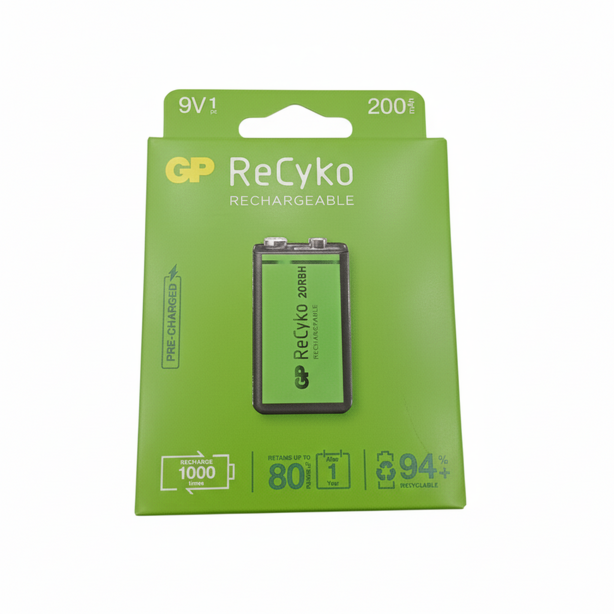 BATERIA 9V RECARGABLE GP