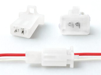 JUEGO DE ARNES MINI DE 2 CONTACTOS M-H CON CABLE