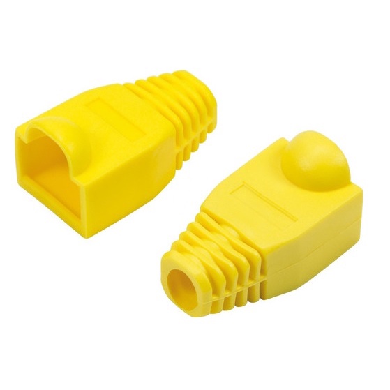 BOTA RJ45 AMARILLA