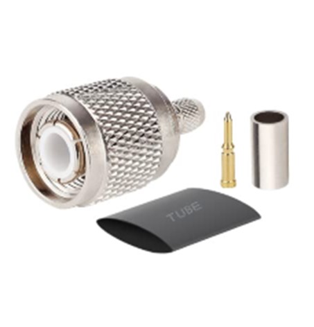 CONECTOR TNC M 50OHM PARA RG58 DE CRIMP