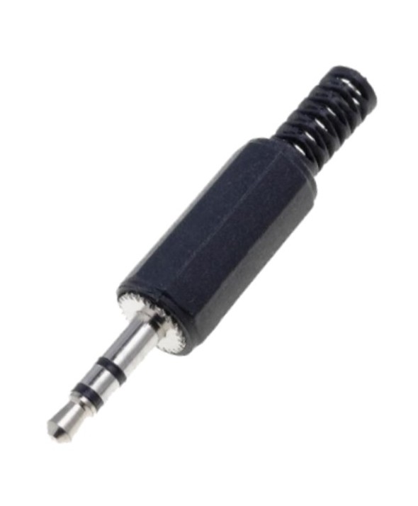 CONECTOR PLUG 3.5MM ESTEREO PLASTICO