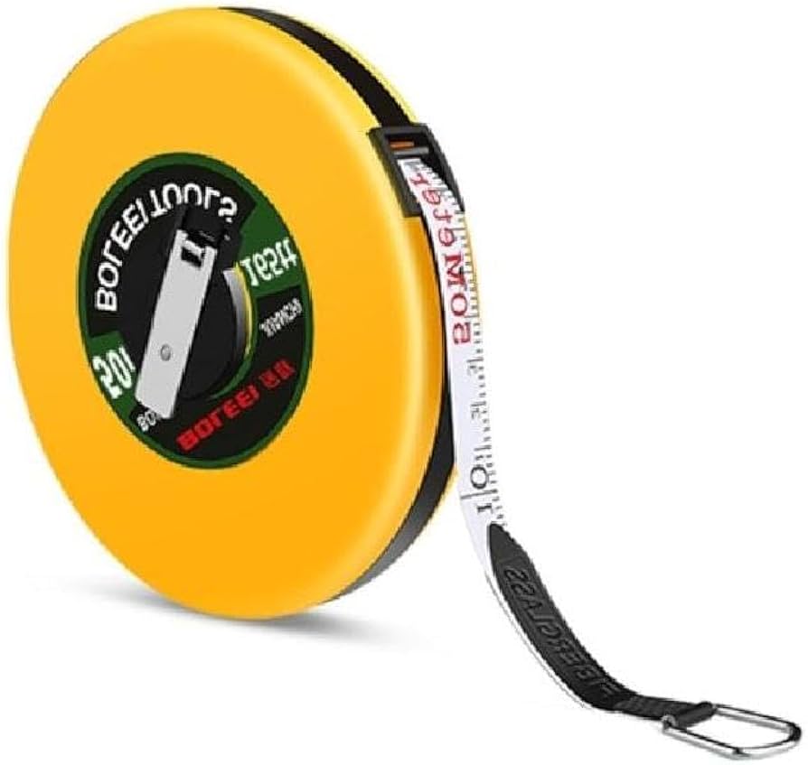 CINTA METRICA MANUAL SUAVE DOBLE ESCALA 20 METROS