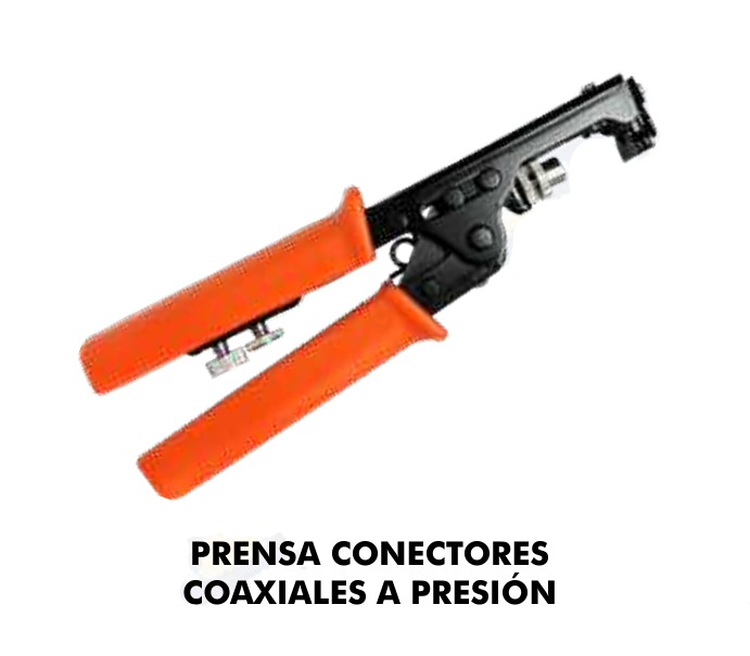 HERRAMIENTA DE PRESION F RG59 Y RG6 NARANJA 501021