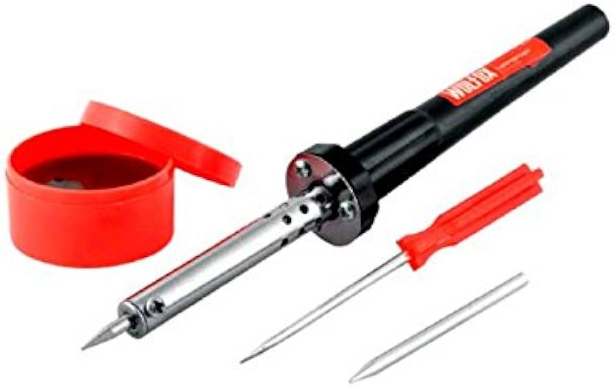 CAUTIN DE 30 WATTS SET CON PASTA, REPUESTO, DESARMADOR Y ESTAÑO WOLFOX