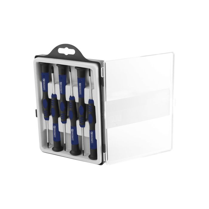 KIT DESARMADORES DE PRECISION 6 PIEZAS TC0738