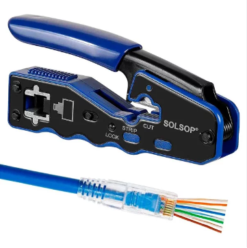 HERRAMIENTA PARA RJ45 PASS-THRU