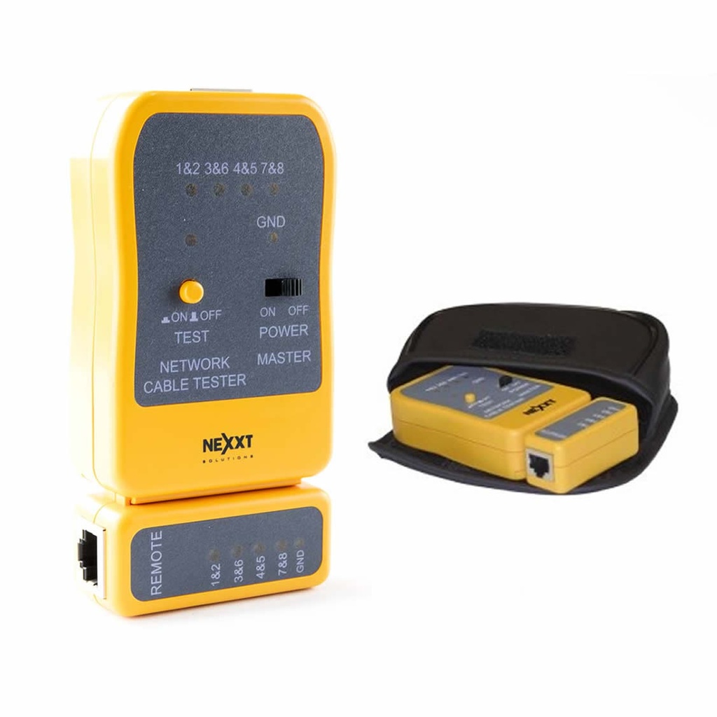 LAN TESTER RJ45-RJ11-RJ12 NEXXT
