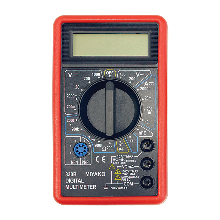 MULTIMETRO DIGITAL MIYAKO 830B