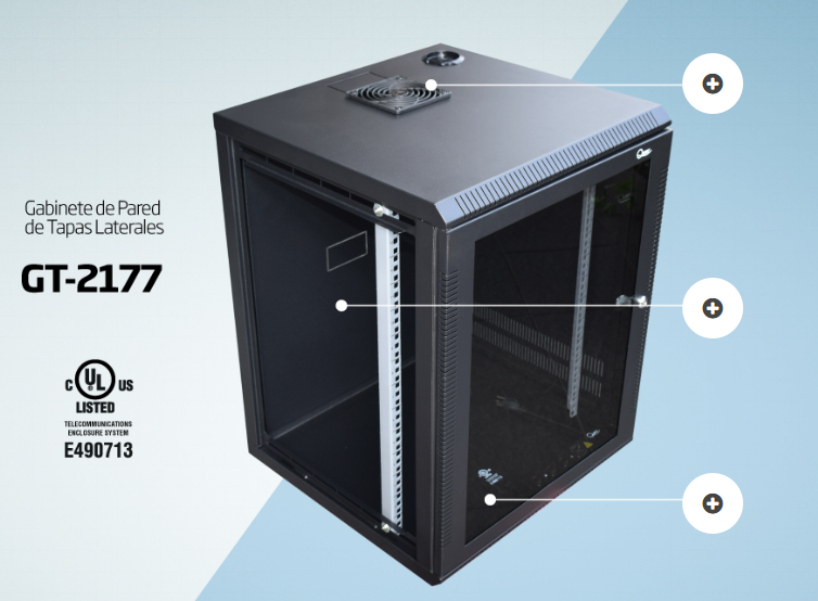 GABINETE DE PARED 5U 19X20 QUEST  GT-2177