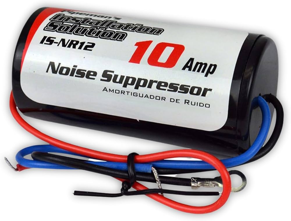 FILTRO DE RUIDO ENTRE RADIO/MOTOR/ALTERN. 10 AMP.