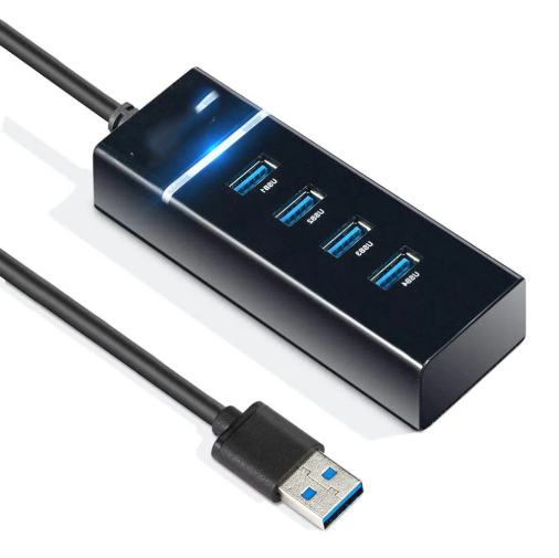 HUB USB 3.0 SUPER SPEED 5GB 4 PUERTOS NETCOM