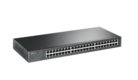 SWITCH DE 48 PUERTOS 10/100 NO ADMIN MONTAJE RACK TP-LINK TL-SF1048