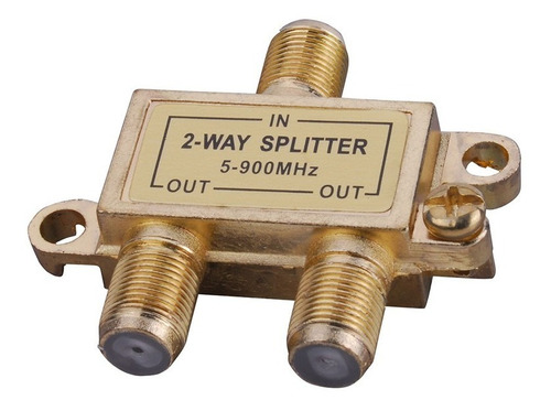 SPLITTER DE 1 ENTRADA 2 SALIDAS 5-900MHZ
