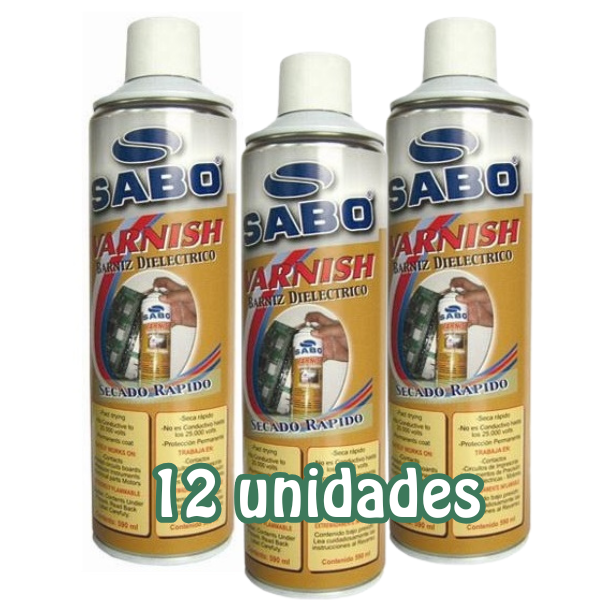 BARNIZ DIELECTRICO SABO (12UNIDADES)