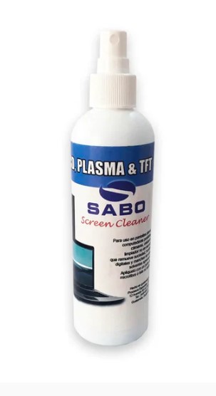 LIMPIA PANTALLA LCD, PLASMA Y TFT DE 240ML SABO