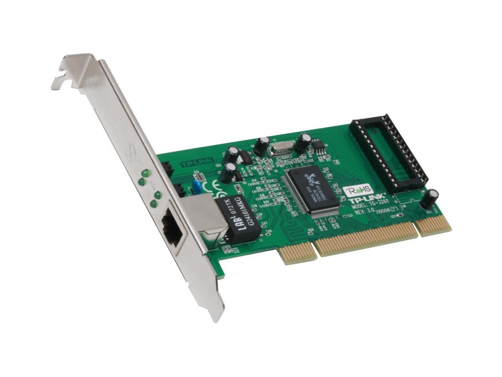 TARJETA DE RED PCI 10/100/1000 32BITS P BAJO Y STD TP-LINK TG-3269