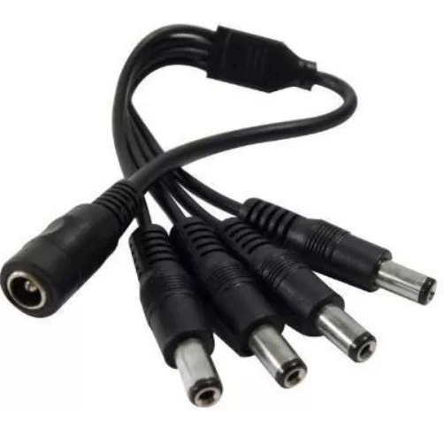 SPLITTER DE CORRIENTE P/CAMARA 1 ENTRADA A 4 SALIDAS