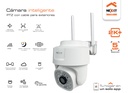 CAMARA INTELIGENTE WIFI O CABLE PTZ P/EXTERIOR IP65 5MP MIC Y BOCINA NHC-OP10 NEXXT