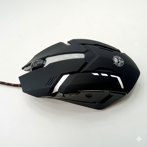 MOUSE USB PARA GAMER APEX 3200dpi 6 BOTONES