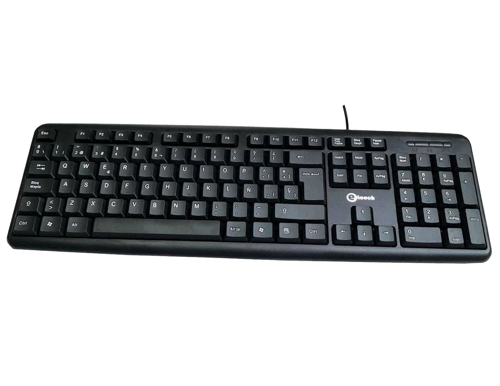 TECLADO USB ESTÁNDAR ET