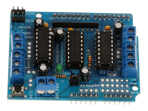 MODULO EXPANSION L293D SHIELD PARA 4 MOTORES