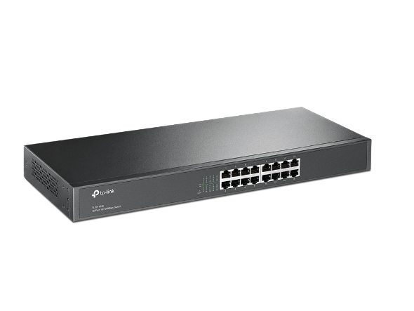 SWITCH DE 16 PUERTOS 10/100 MONTAJE RACK TP-LINK TL-SF1016