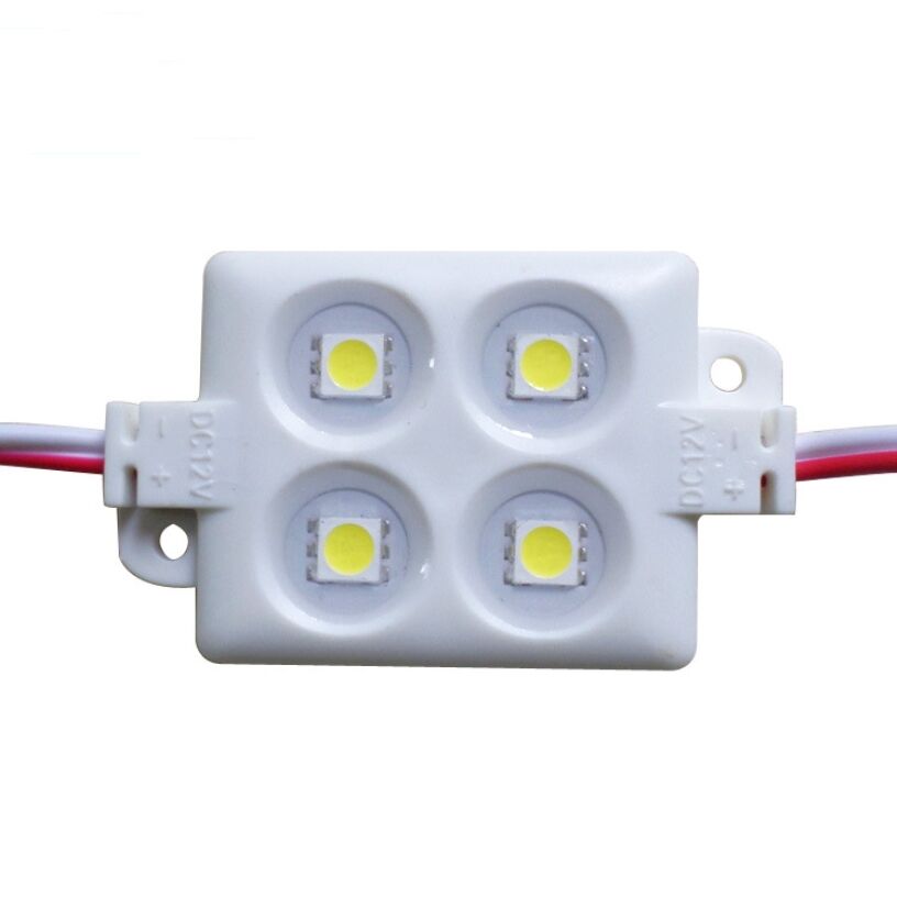 MODULO 4 LED RGB BLANCAS (CUADRADO)