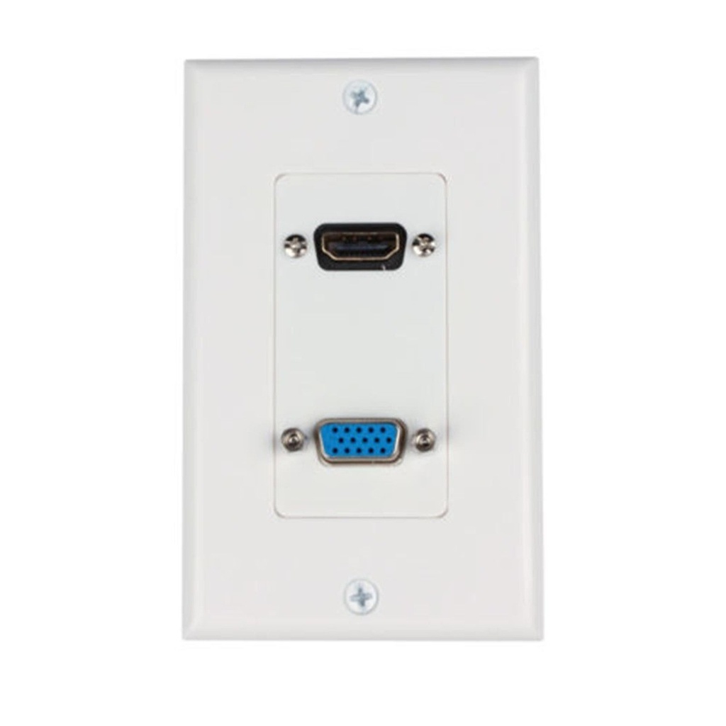 PLACA DE EMPOTRAR HDMI + VGA