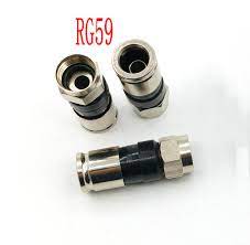 CONECTOR PARA TV RG59 DE PRESION