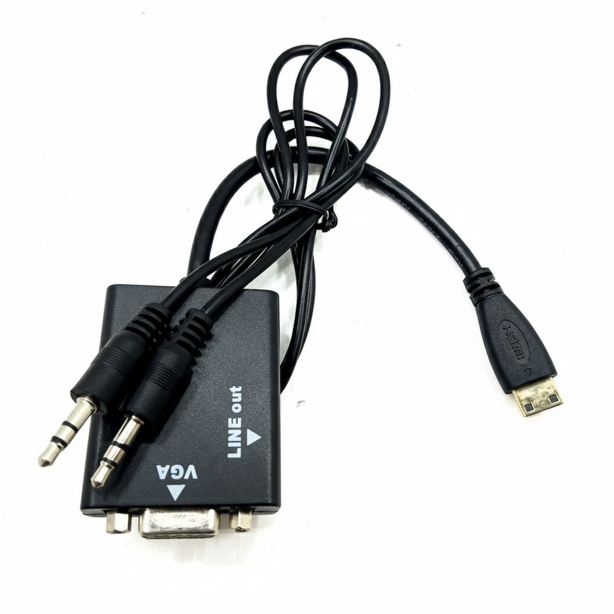 ADAPTADOR VGA A HDMI CON AUDIO MIY