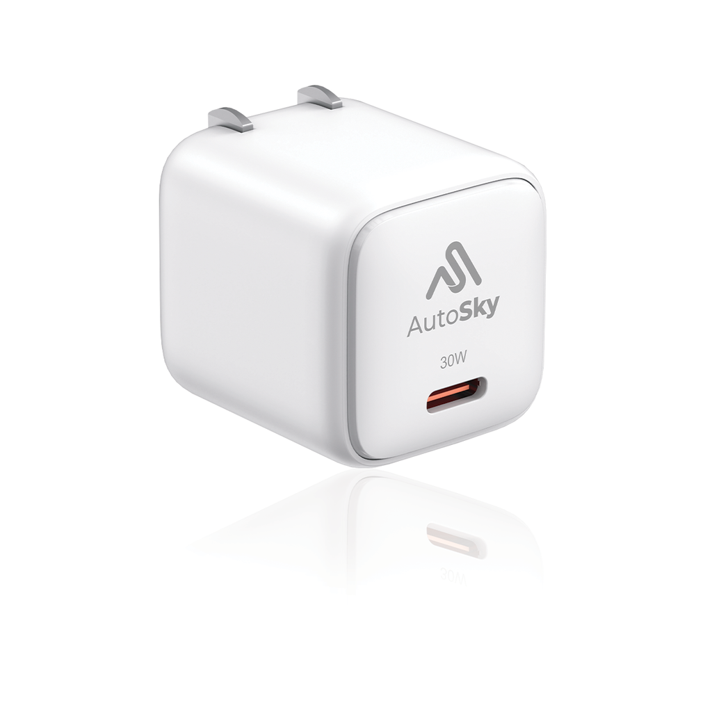 CUBO DE CARGA RAPIDA USB C 110V 30W AUTOSKY