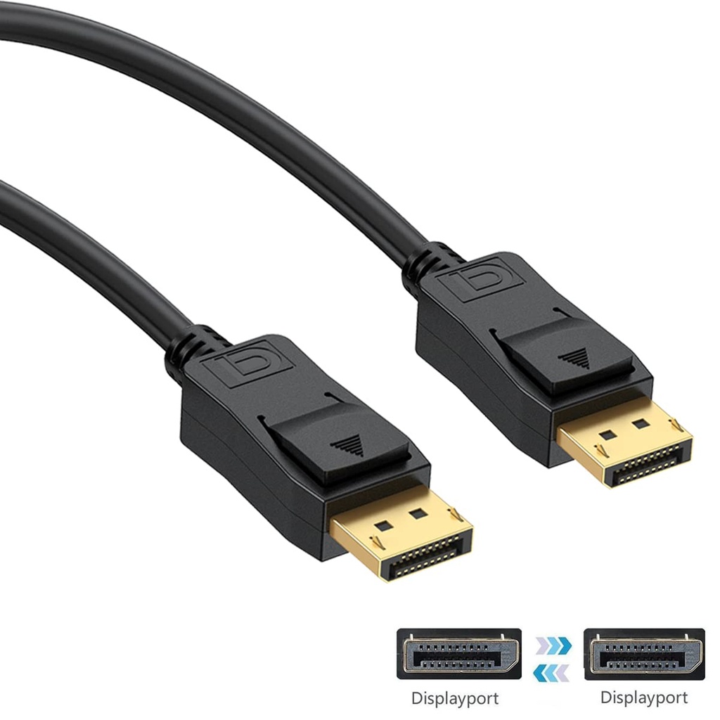 CABLE DISPLAY PORT M-M DE 6 PIES ET